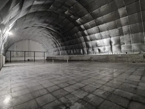 Quonset Hut Insulation Prodex Brick Floor
