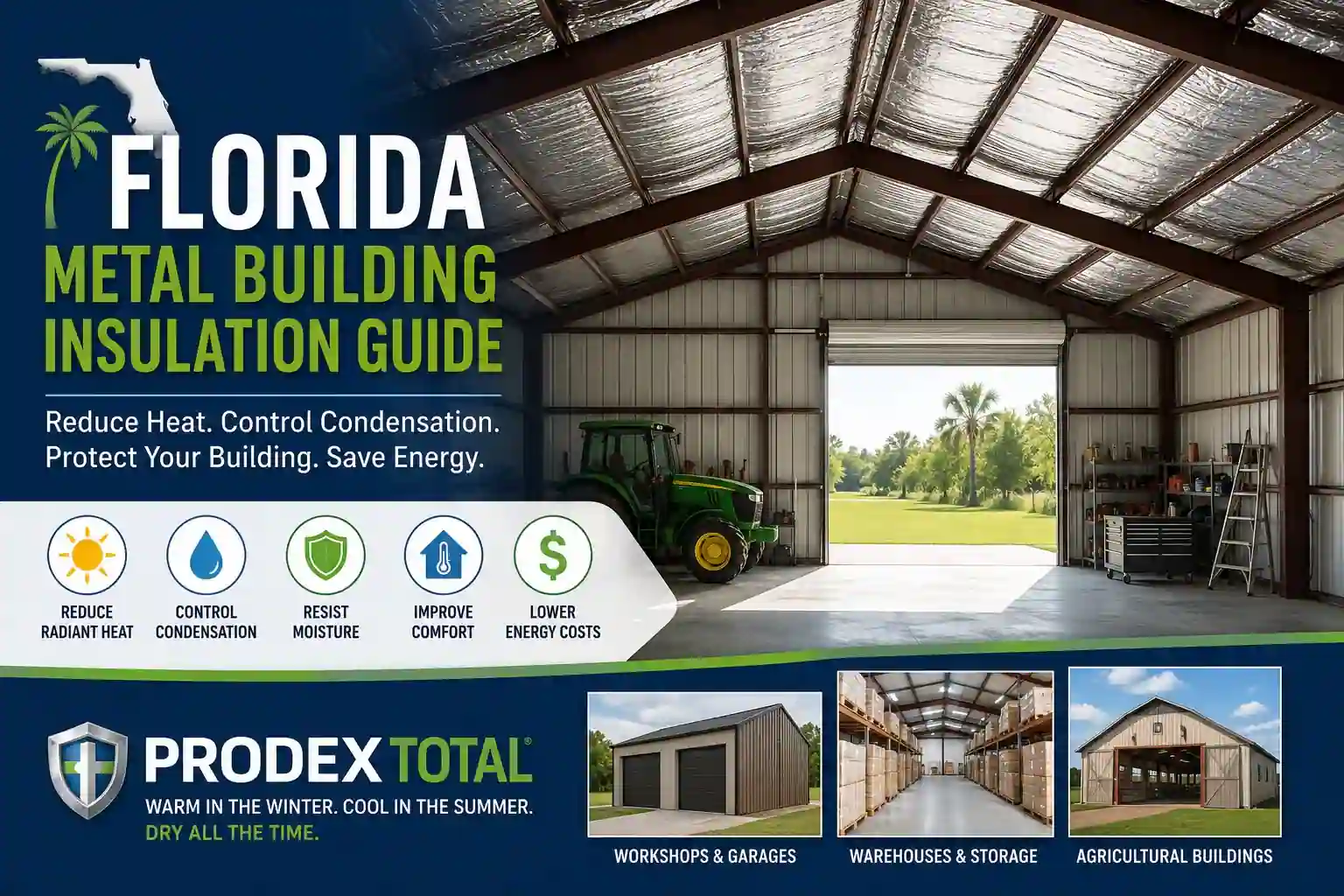 FL metal building insulation – Prodex Total