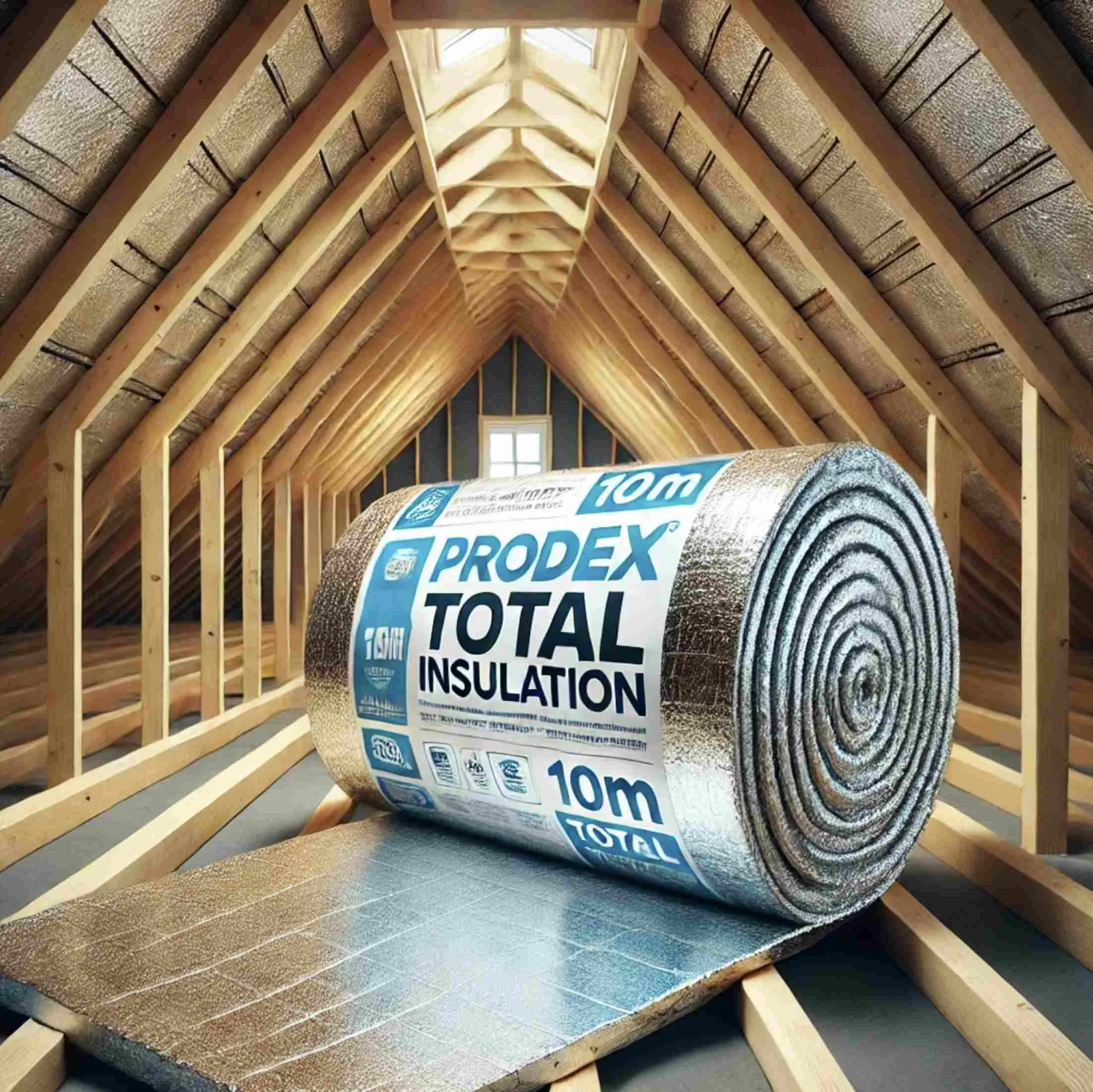 house metal roof with Prodex Total insulation