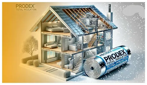 Prodex Total Insulation in house working in hot and cold climates