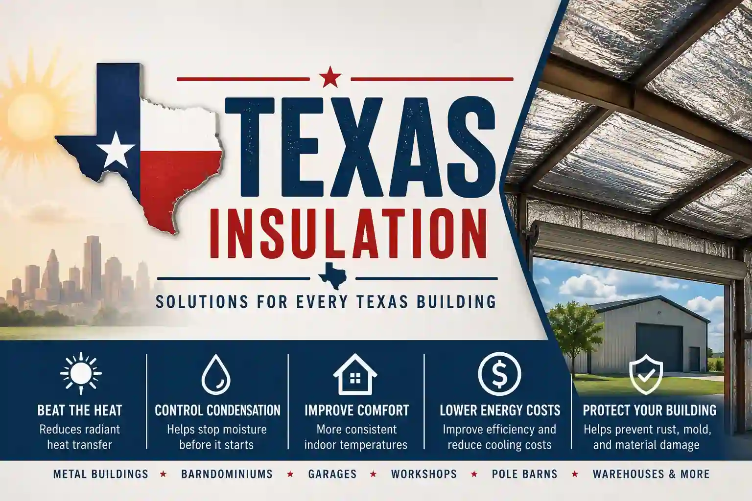 Texas Insulation solutions for buildings