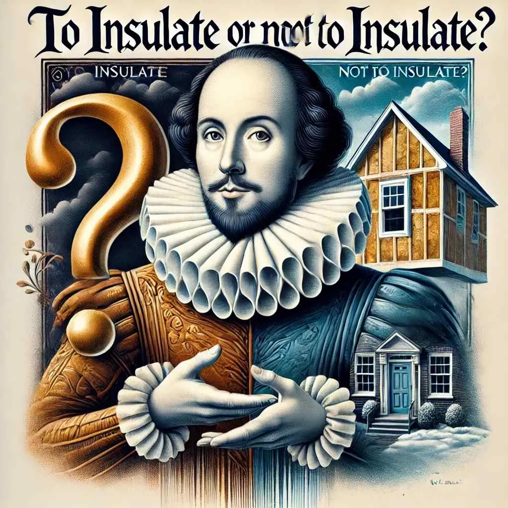 Shakespeare posing insulation question
