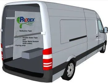 Installing Sprinter Van Insulation